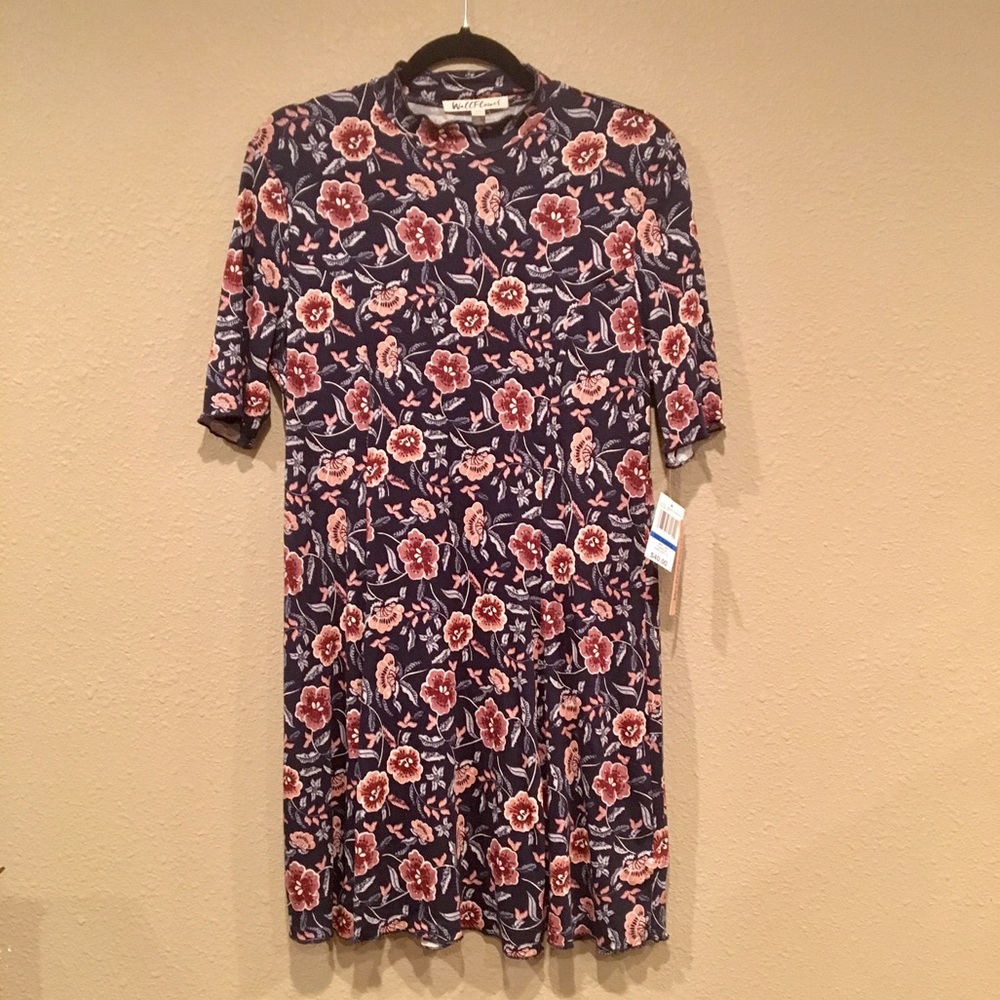 NWT Wall Flowers Floral Dress, XL
